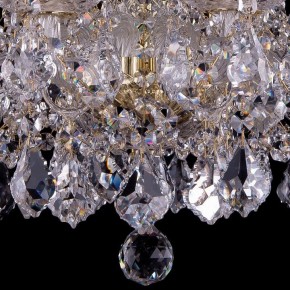 Подвесная люстра Bohemia Ivele Crystal 1413 1413/10/165/G/Leafs в Александровском - alexsandrovskoe.mebel24.online | фото 3