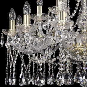 Подвесная люстра Bohemia Ivele Crystal 1413 1413/12+6/300/G в Александровском - alexsandrovskoe.mebel24.online | фото 2