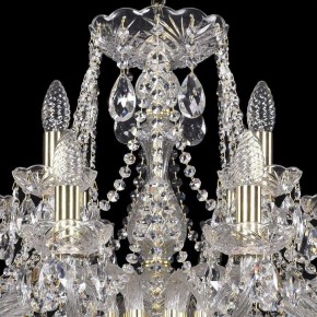 Подвесная люстра Bohemia Ivele Crystal 1413 1413/12+6/300/G в Александровском - alexsandrovskoe.mebel24.online | фото 4