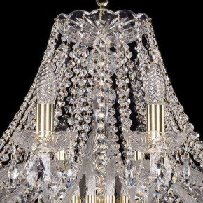 Подвесная люстра Bohemia Ivele Crystal 1413 1413/16/360/G в Александровском - alexsandrovskoe.mebel24.online | фото 4