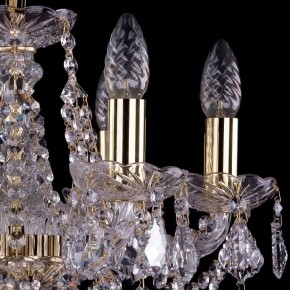 Подвесная люстра Bohemia Ivele Crystal 1413 1413/6/141/G/Leafs в Александровском - alexsandrovskoe.mebel24.online | фото 2