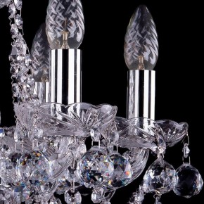 Подвесная люстра Bohemia Ivele Crystal 1413 1413/6/141/Ni/Balls в Александровском - alexsandrovskoe.mebel24.online | фото 2