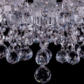 Подвесная люстра Bohemia Ivele Crystal 1413 1413/6/141/Ni/Balls в Александровском - alexsandrovskoe.mebel24.online | фото 4