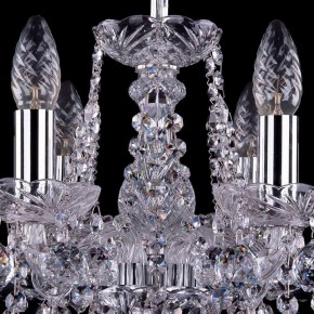 Подвесная люстра Bohemia Ivele Crystal 1413 1413/6/141/Ni/Balls в Александровском - alexsandrovskoe.mebel24.online | фото 5