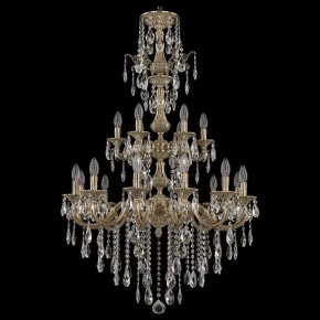 Подвесная люстра Bohemia Ivele Crystal 7201 72101/12+6/250/XL/2d B FP в Александровском - alexsandrovskoe.mebel24.online | фото 2