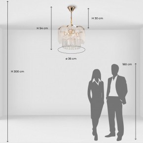 Подвесная люстра De City Бриз 24 111017804 в Александровском - alexsandrovskoe.mebel24.online | фото 7
