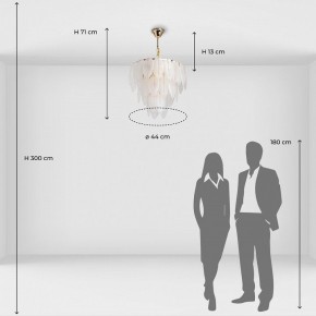 Подвесная люстра De City Бриз 47 111017009 в Александровском - alexsandrovskoe.mebel24.online | фото 9
