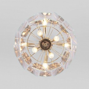 Подвесная люстра Eurosvet Claire 60170/8 золото в Александровском - alexsandrovskoe.mebel24.online | фото 3