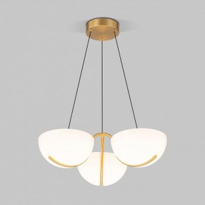 Подвесная люстра Eurosvet Emisfero 50083/3 LED золото в Александровском - alexsandrovskoe.mebel24.online | фото 2
