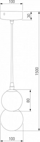 Подвесная люстра Eurosvet Polar 50250/1 LED серый в Александровском - alexsandrovskoe.mebel24.online | фото 3