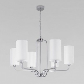 Подвесная люстра Eurosvet Purezza 60128/6 хром в Александровском - alexsandrovskoe.mebel24.online | фото 3