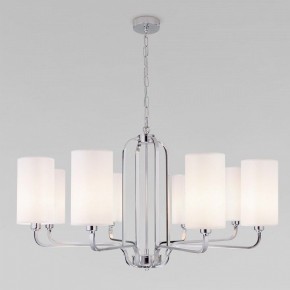 Подвесная люстра Eurosvet Purezza 60128/8 хром в Александровском - alexsandrovskoe.mebel24.online | фото 2