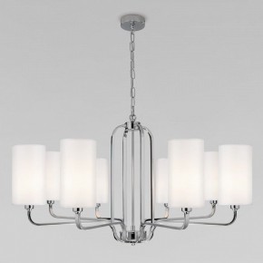 Подвесная люстра Eurosvet Purezza 60128/8 хром в Александровском - alexsandrovskoe.mebel24.online | фото 3
