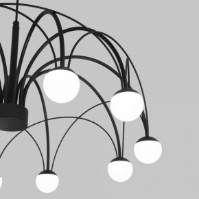 Подвесная люстра Eurosvet Ragno 90034/10 LED черный в Александровском - alexsandrovskoe.mebel24.online | фото 6