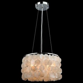 Подвесная люстра Eurosvet Sandra 60005/3 хром/перламутр в Александровском - alexsandrovskoe.mebel24.online | фото 2