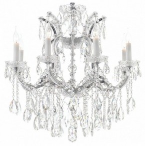 Подвесная люстра iLamp Diamond 6071-8 CR+CL в Александровском - alexsandrovskoe.mebel24.online | фото