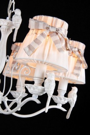 Подвесная люстра Maytoni Bird ARM013-06-W в Александровском - alexsandrovskoe.mebel24.online | фото