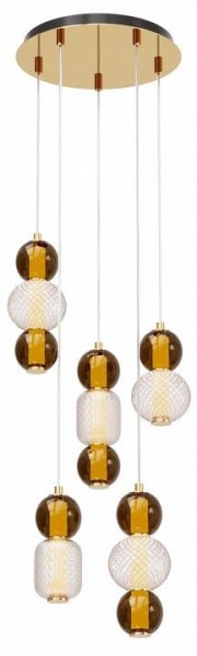 Подвесная люстра Maytoni Drop MOD273PL-L80G3K в Александровском - alexsandrovskoe.mebel24.online | фото
