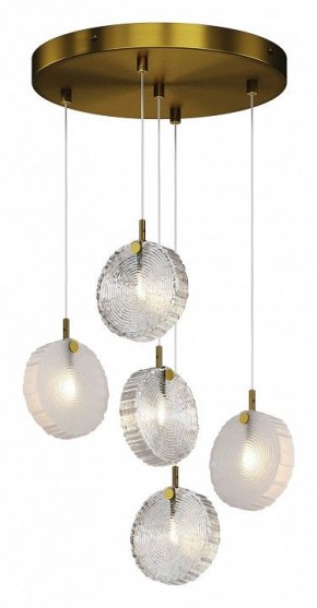 Подвесная люстра Maytoni Frozen MOD254PL-05BS в Александровском - alexsandrovskoe.mebel24.online | фото