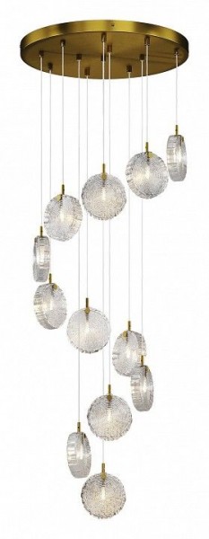 Подвесная люстра Maytoni Frozen MOD254PL-12BS в Александровском - alexsandrovskoe.mebel24.online | фото