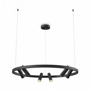 Подвесная люстра Maytoni Halo MOD102PL-L42BK в Александровском - alexsandrovskoe.mebel24.online | фото 2