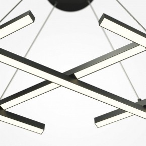 Подвесная люстра Maytoni Halo MOD244PL-L50BK в Александровском - alexsandrovskoe.mebel24.online | фото 3