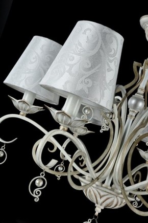 Подвесная люстра Maytoni Monile ARM004-06-W в Александровском - alexsandrovskoe.mebel24.online | фото 4