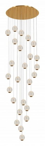 Подвесная люстра Maytoni Sapphire MOD293PL-L140BS3K в Александровском - alexsandrovskoe.mebel24.online | фото