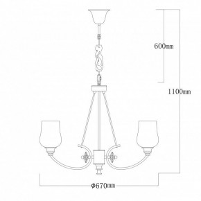 Подвесная люстра MW-Light Палермо 27 386017706 в Александровском - alexsandrovskoe.mebel24.online | фото 9