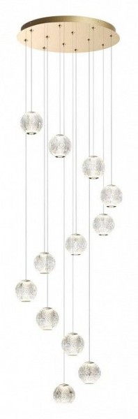 Подвесная люстра Odeon Light Crystal 5008/56L в Александровском - alexsandrovskoe.mebel24.online | фото 3