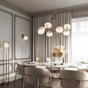 Подвесная люстра Odeon Light Fiolent 5432/8 в Александровском - alexsandrovskoe.mebel24.online | фото 6