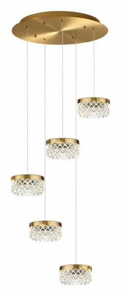 Подвесная люстра Odeon Light Fivre 5032/30L в Александровском - alexsandrovskoe.mebel24.online | фото 2