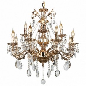 Подвесная люстра Omnilux Aosta OML-78903-12 в Александровском - alexsandrovskoe.mebel24.online | фото 2