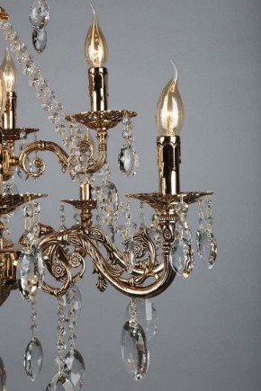 Подвесная люстра Omnilux Aosta OML-78903-12 в Александровском - alexsandrovskoe.mebel24.online | фото 7