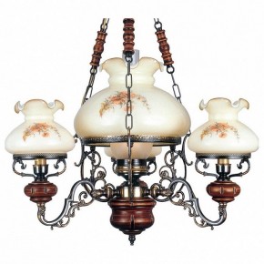 Подвесная люстра Reccagni Angelo 2401 L 2401/3+1 в Александровском - alexsandrovskoe.mebel24.online | фото