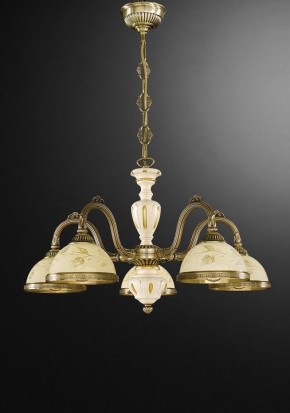 Подвесная люстра Reccagni Angelo 6808 L 6808/5 в Александровском - alexsandrovskoe.mebel24.online | фото