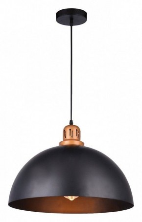 Подвесной светильник Arte Lamp Eurica A4249SP-1BK в Александровском - alexsandrovskoe.mebel24.online | фото 2