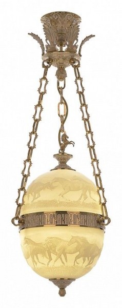 Подвесной светильник Bohemia Ivele Crystal 7100 71000P/25 GW Horse Y8 FH1S в Александровском - alexsandrovskoe.mebel24.online | фото 2