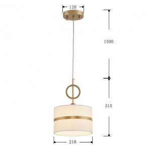 Подвесной светильник Favourite Mateo 2634-1P в Александровском - alexsandrovskoe.mebel24.online | фото 4