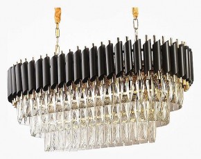 Подвесной светильник Imperiumloft Empire Black Rectangular Chandelier Crystal 40.2893 в Александровском - alexsandrovskoe.mebel24.online | фото