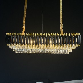 Подвесной светильник Imperiumloft Empire Black Rectangular Chandelier Crystal 40.2893 в Александровском - alexsandrovskoe.mebel24.online | фото 2