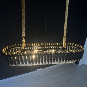 Подвесной светильник Imperiumloft Empire Black Rectangular Chandelier Crystal 40.2893 в Александровском - alexsandrovskoe.mebel24.online | фото 3