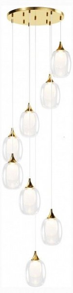 Подвесной светильник Maytoni Aura MOD016PL-08BS1 в Александровском - alexsandrovskoe.mebel24.online | фото