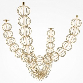 Подвесной светильник Maytoni Golden Cage MOD216PL-L42G3K в Александровском - alexsandrovskoe.mebel24.online | фото 2