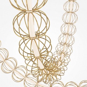 Подвесной светильник Maytoni Golden Cage MOD216PL-L55G3K в Александровском - alexsandrovskoe.mebel24.online | фото 6