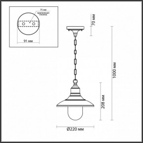 Подвесной светильник Odeon Light Campa 4965/1 в Александровском - alexsandrovskoe.mebel24.online | фото 5