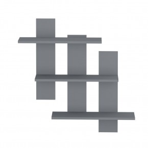 Полка навесная 5 Дублин в Александровском - alexsandrovskoe.mebel24.online | фото 2