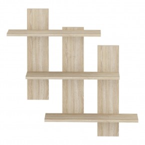 Полка навесная 5 Салоу в Александровском - alexsandrovskoe.mebel24.online | фото 2