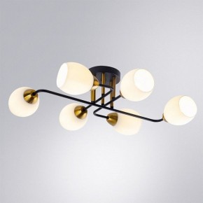Потолочная люстра Arte Lamp Andrea A8141PL-6BK в Александровском - alexsandrovskoe.mebel24.online | фото 2