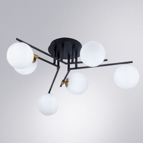 Потолочная люстра Arte Lamp Gemini A2243PL-6BK в Александровском - alexsandrovskoe.mebel24.online | фото 2